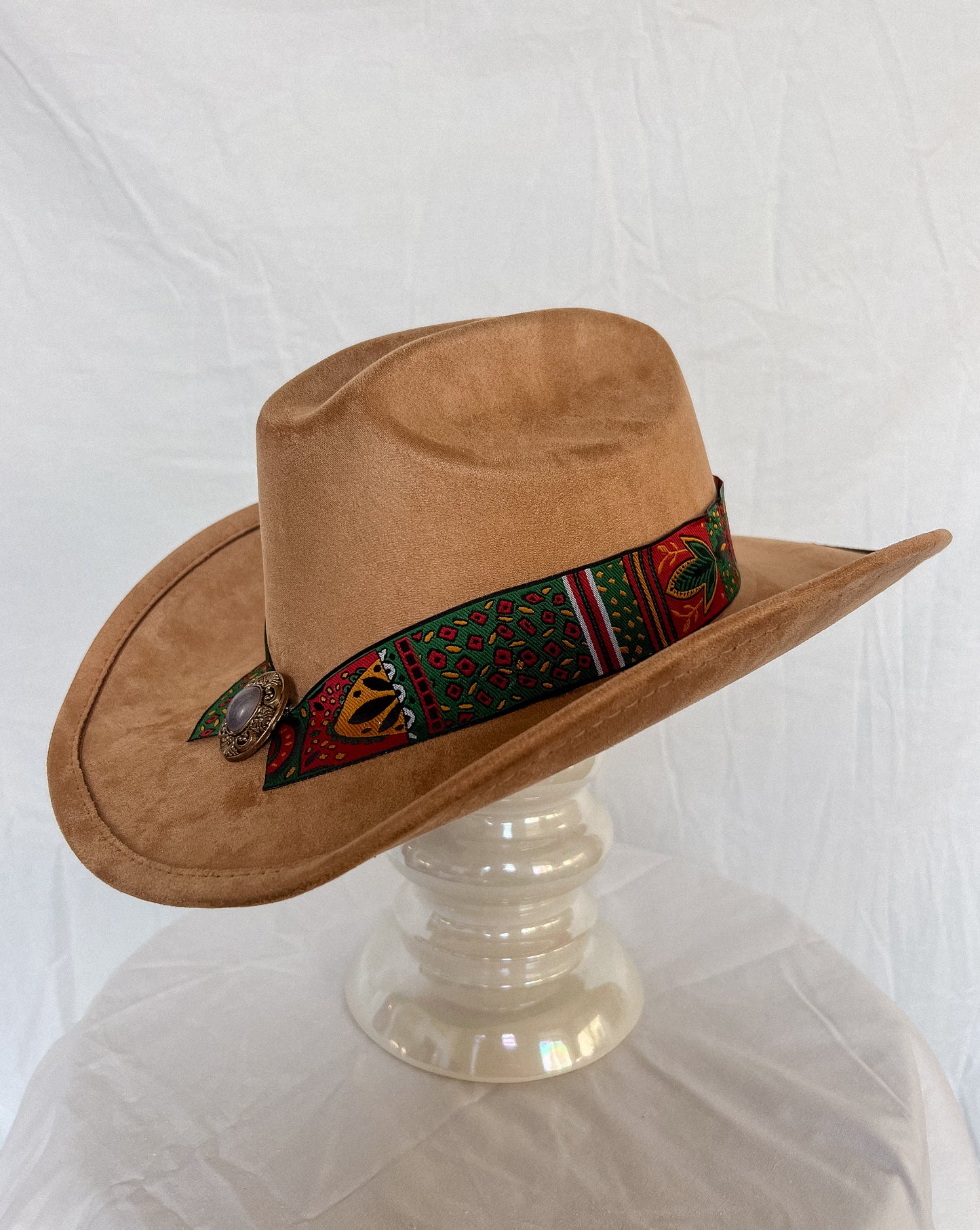 Brown Cowboy Hat w. Custom Band