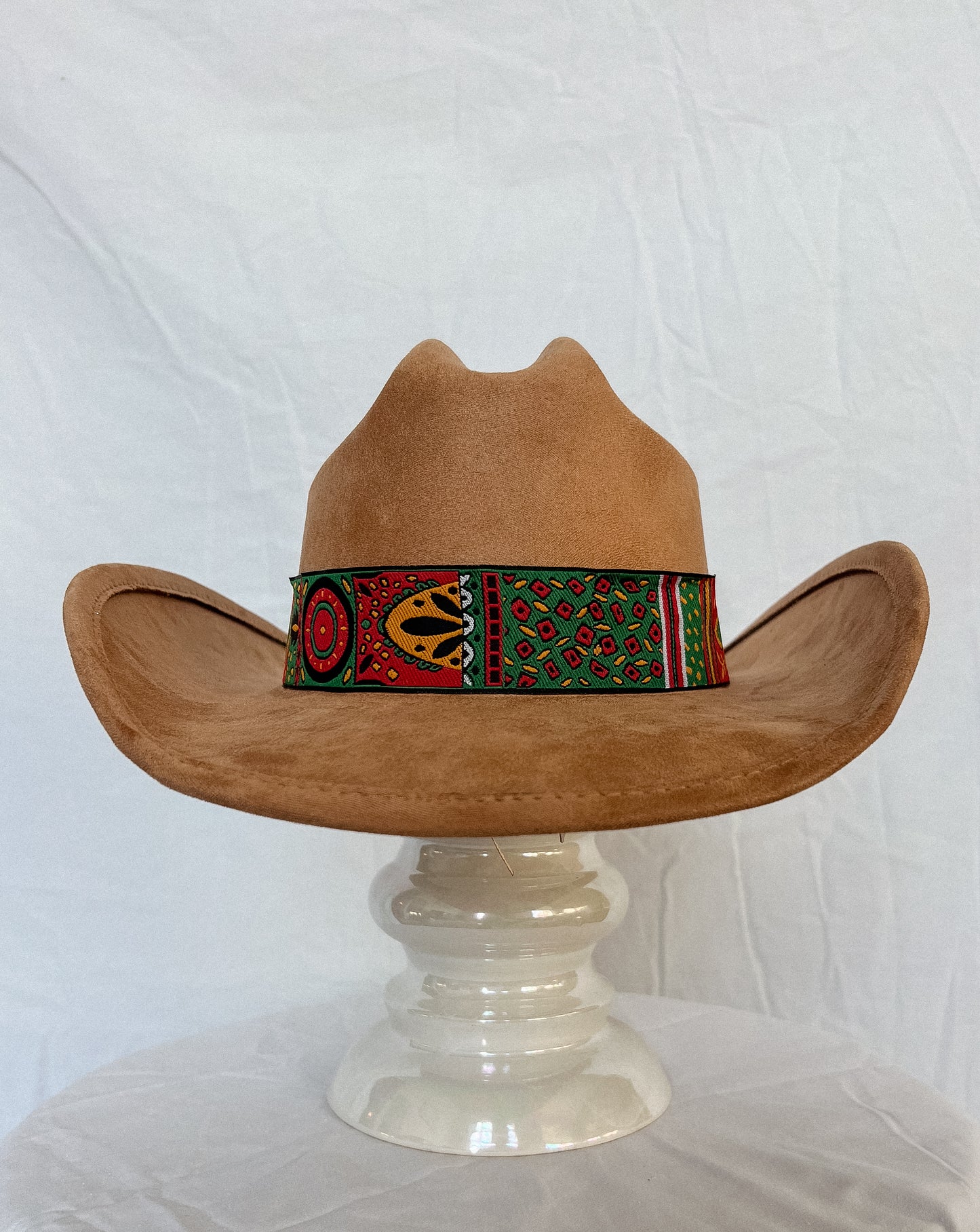 Brown Cowboy Hat w. Custom Band