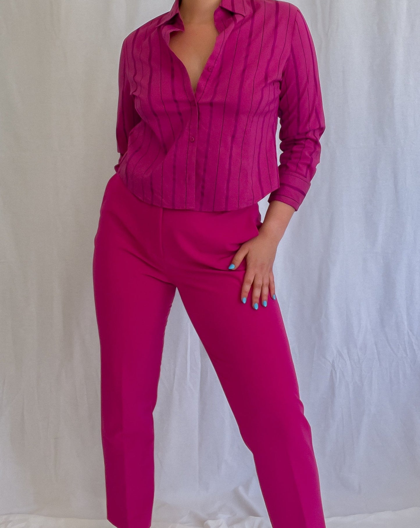Fuchsia Dress Pants