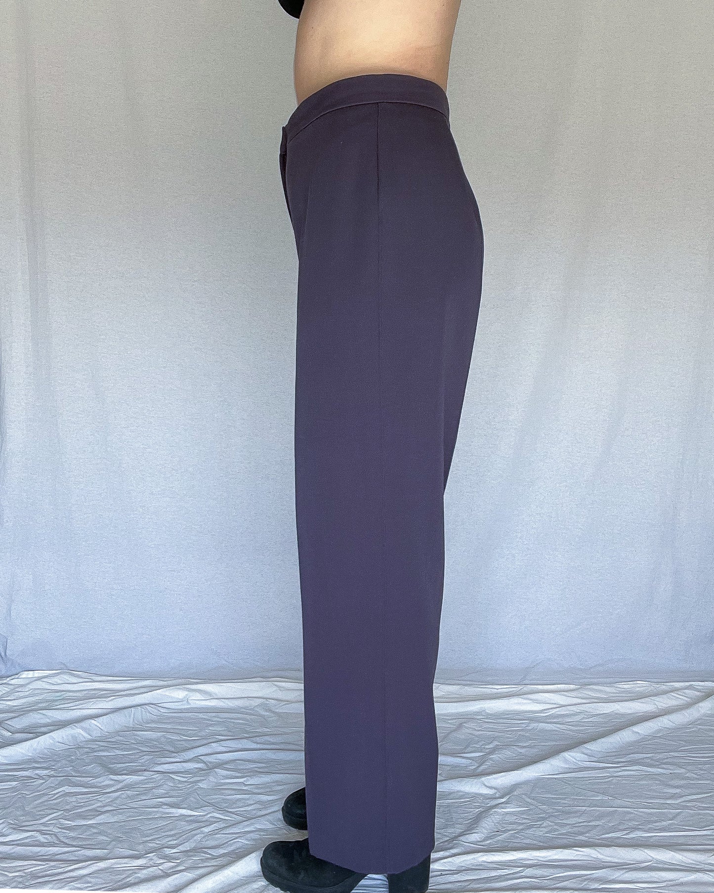 Vintage Purple High Rise Trousers