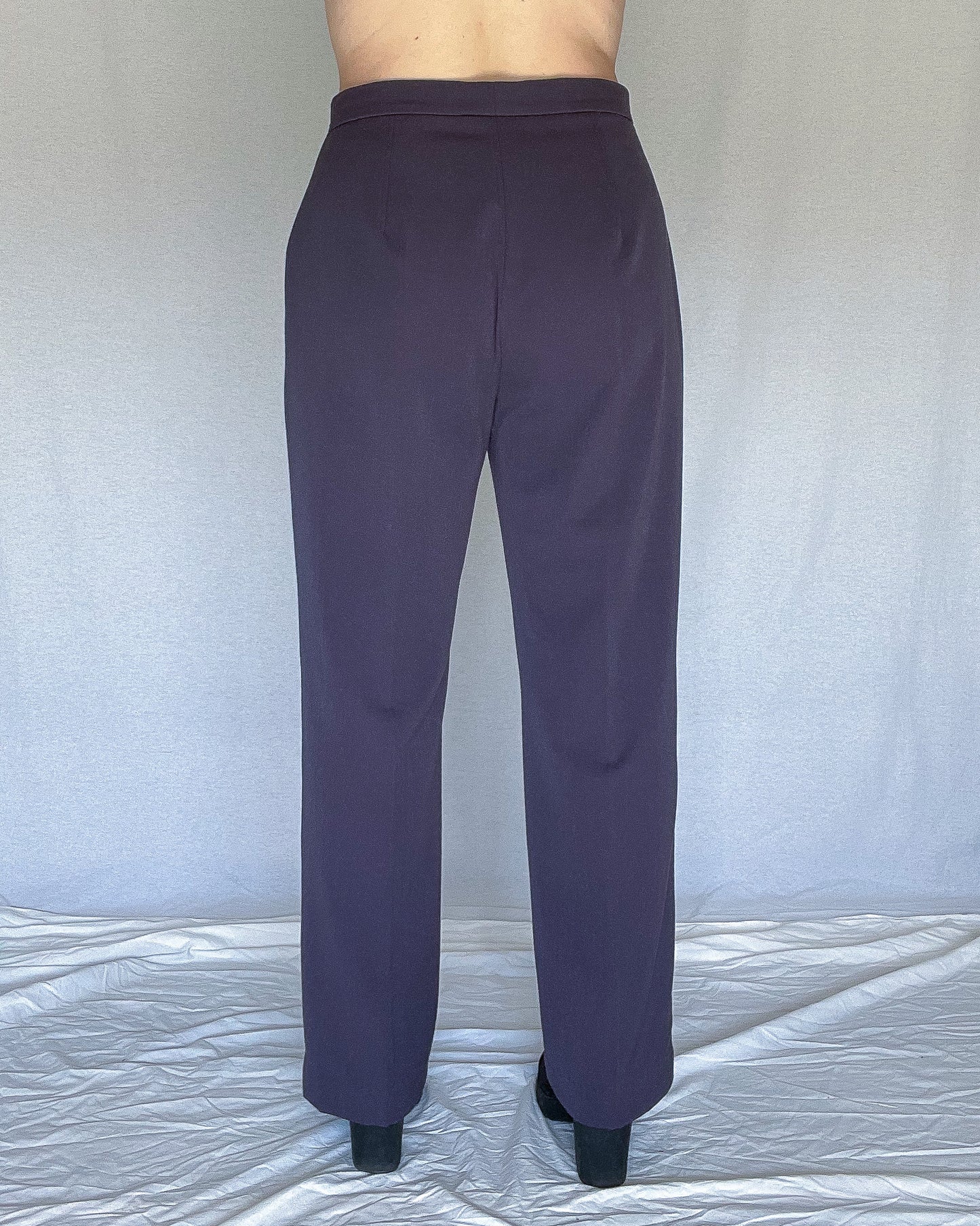 Vintage Purple High Rise Trousers