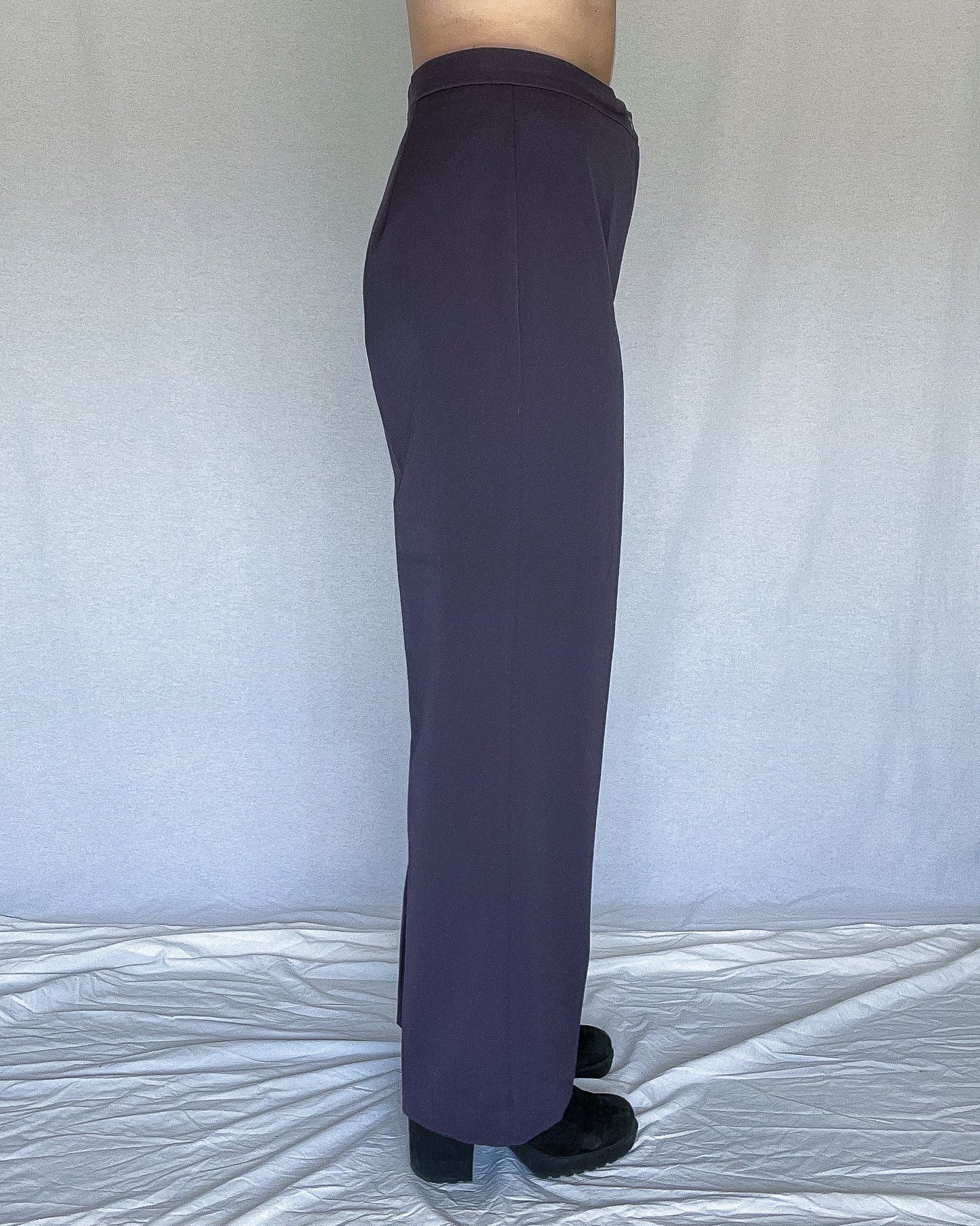 Vintage Purple High Rise Trousers