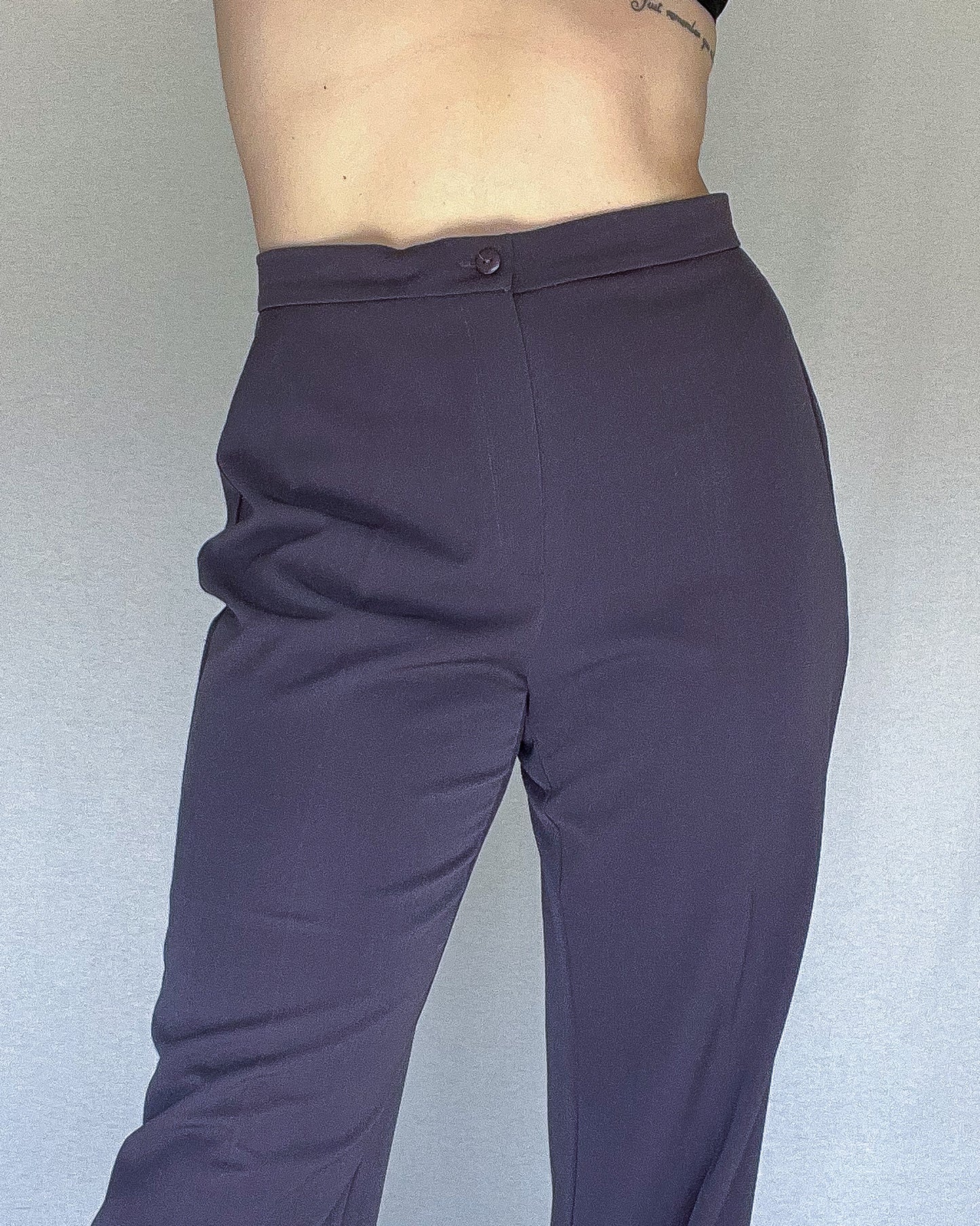 Vintage Purple High Rise Trousers