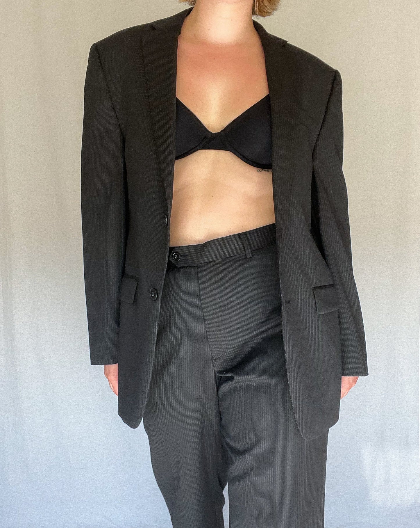Calvin Klein Dark Grey Pant Suit