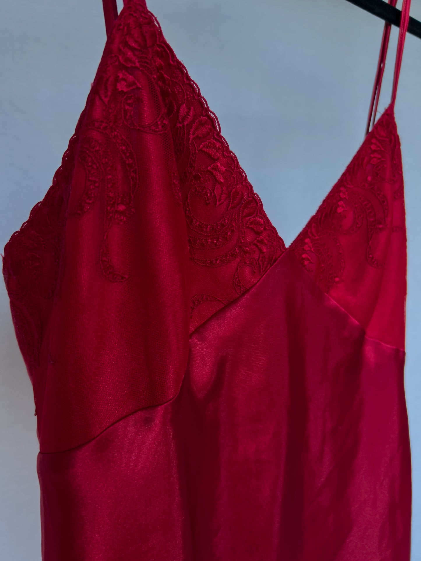 Red Slip Dress