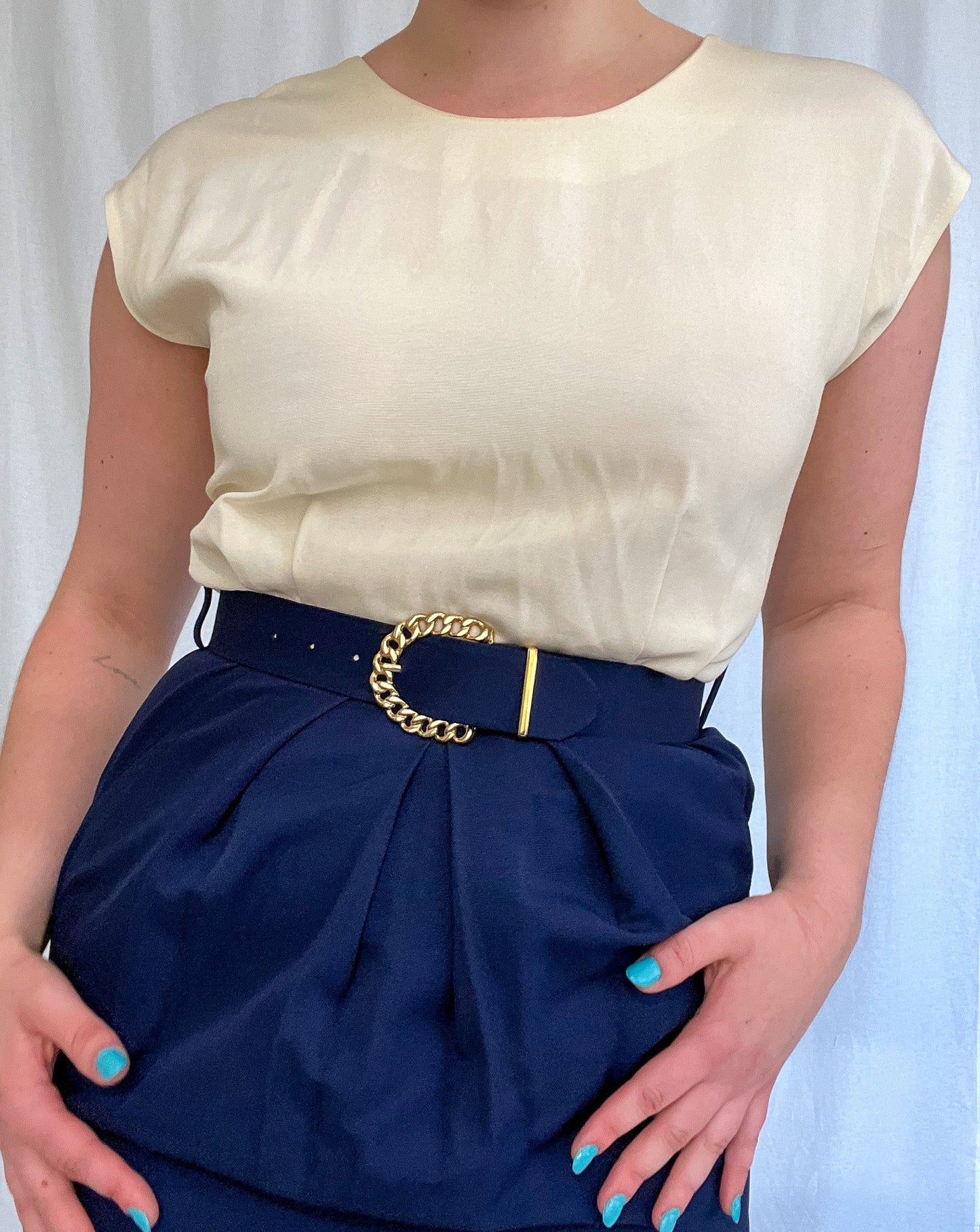 Vintage Dress + Blazer Outfit Set