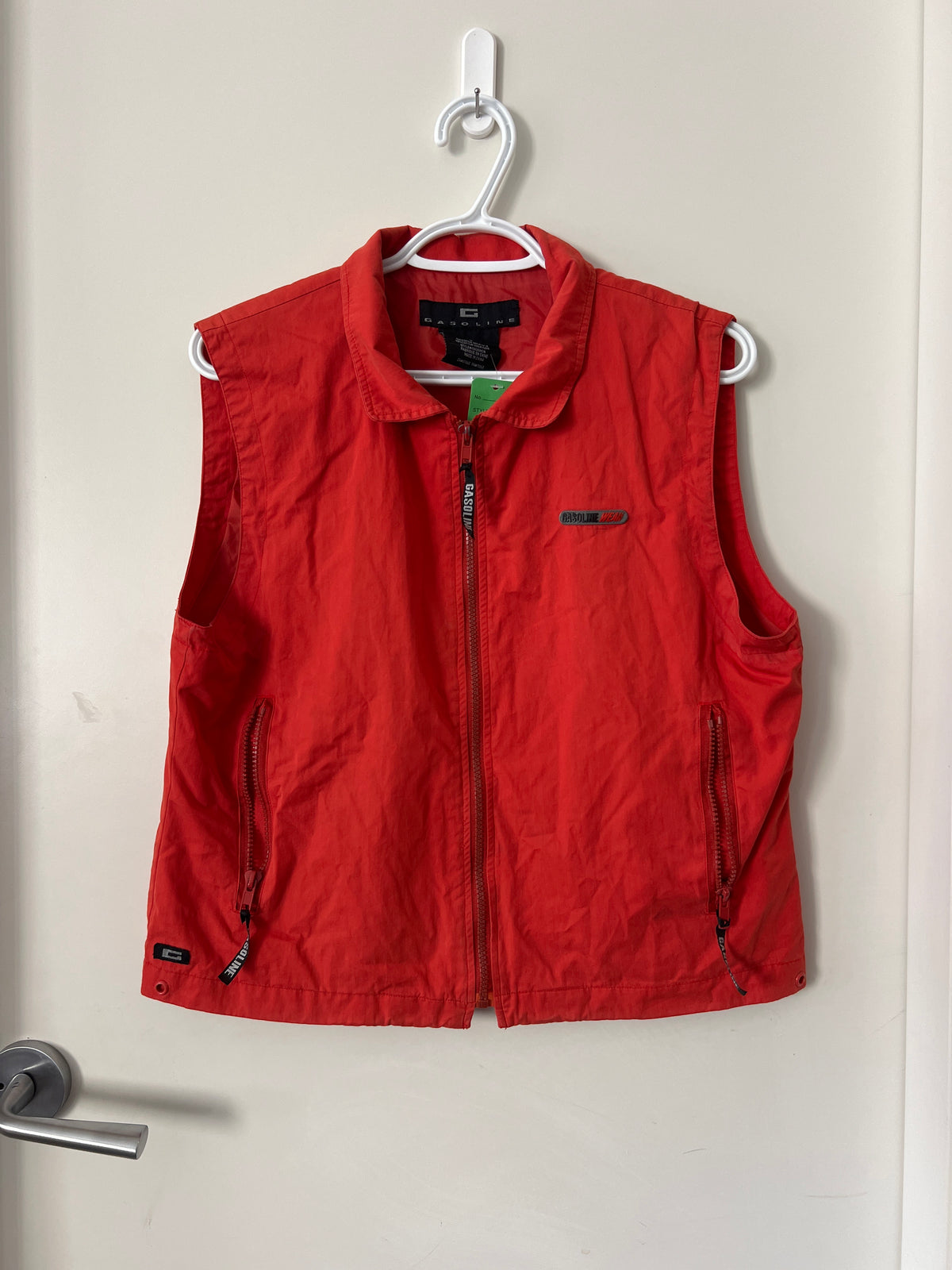 Gasoline Wear red vest