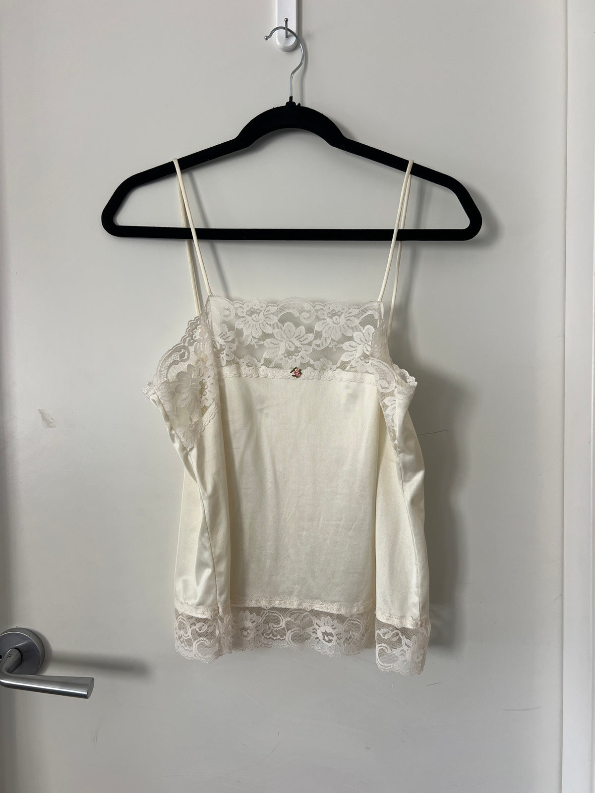Crème tiny flowers cami