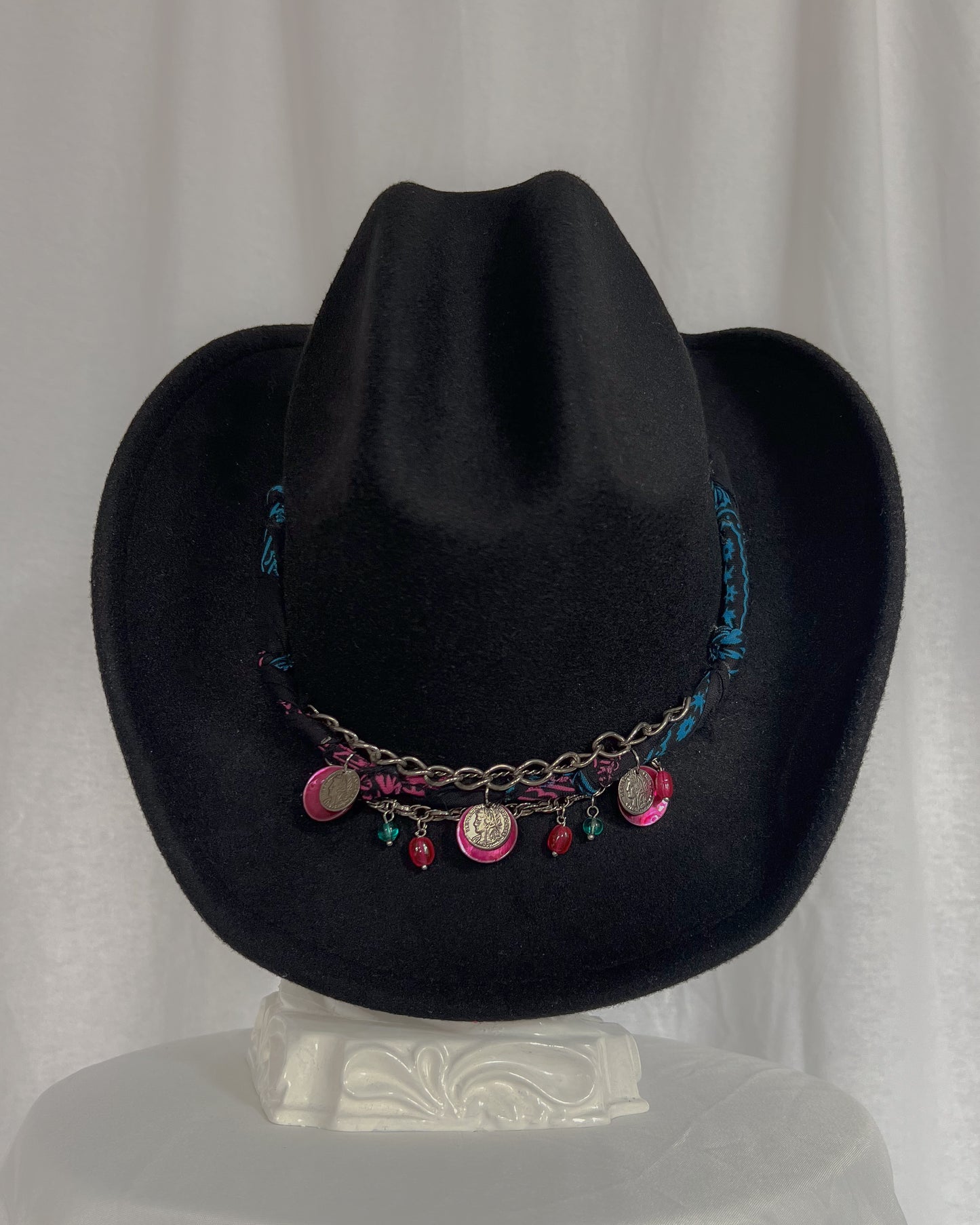 The Medallion – Black Cowboy Hat | Selcouth Original