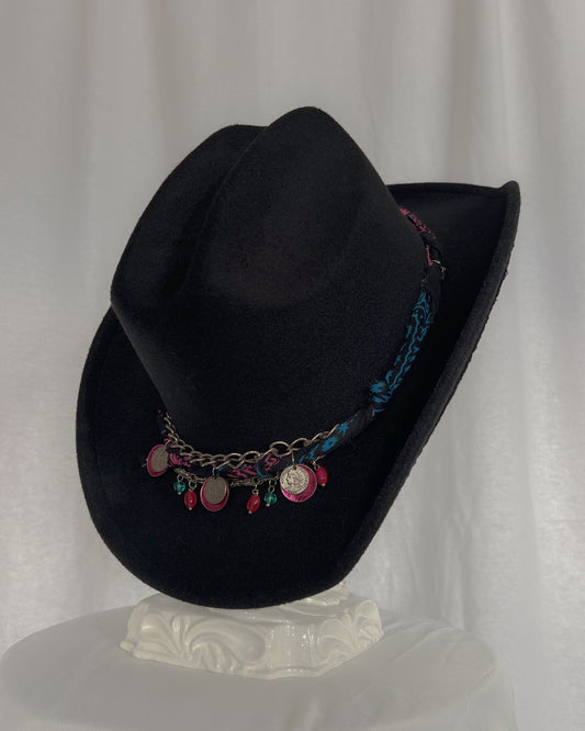 The Medallion – Black Cowboy Hat | Selcouth Original