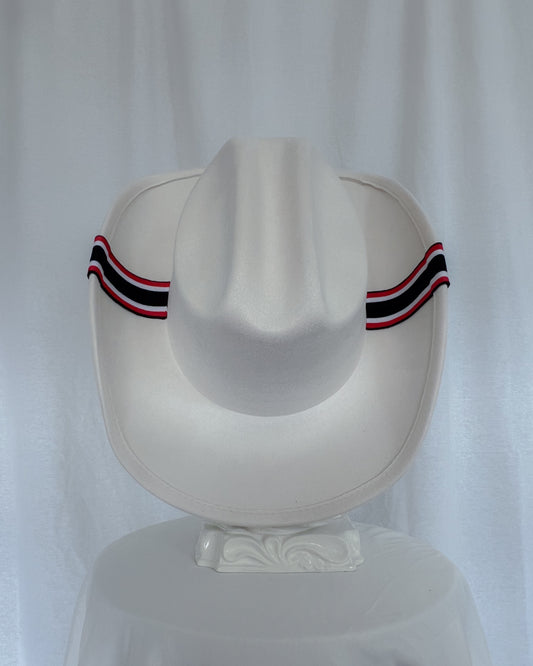 The Sideline – White Cowboy Hat | Selcouth Original