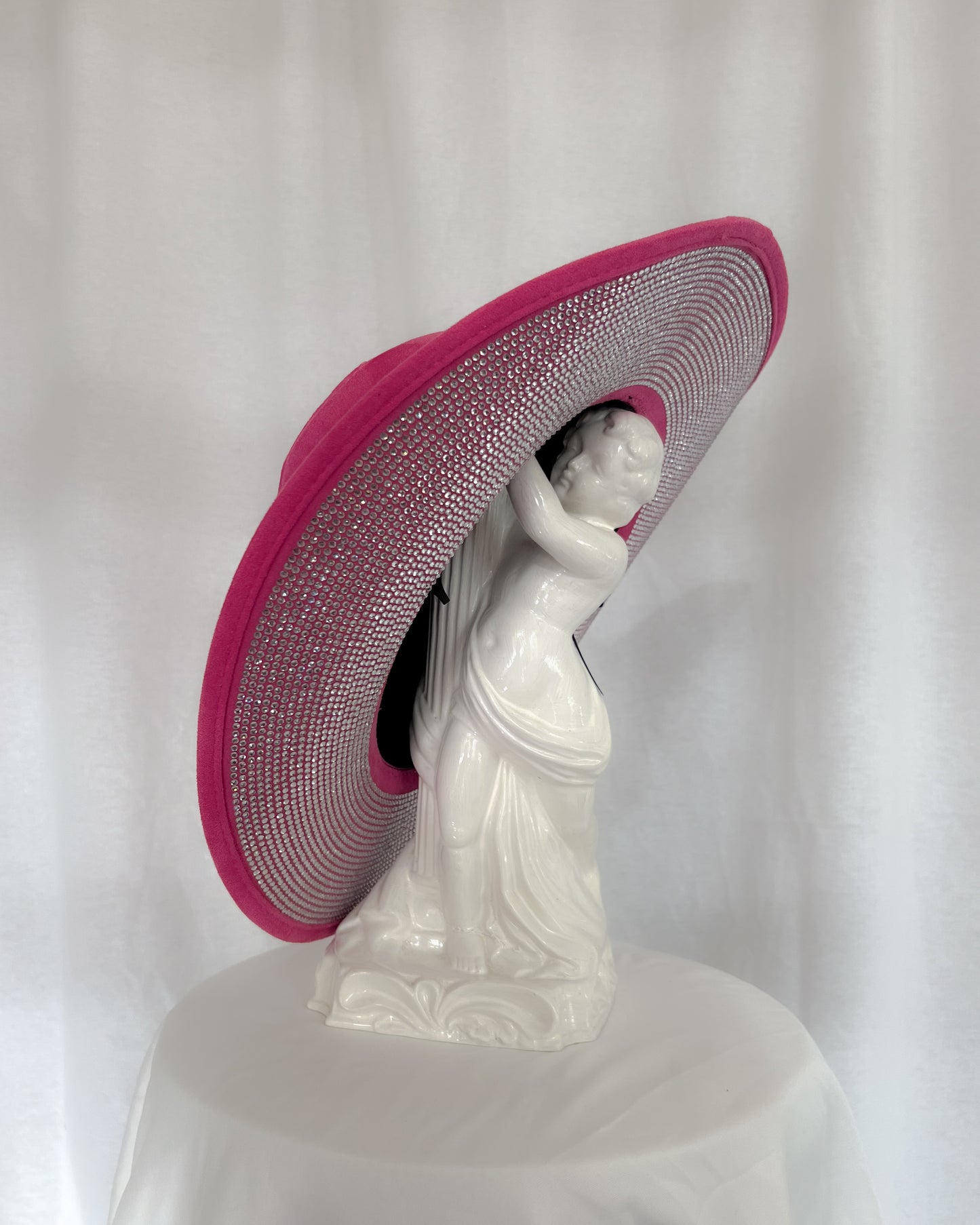 Disco Cowgirl – Pink Rhinestone Brim Cowboy Hat