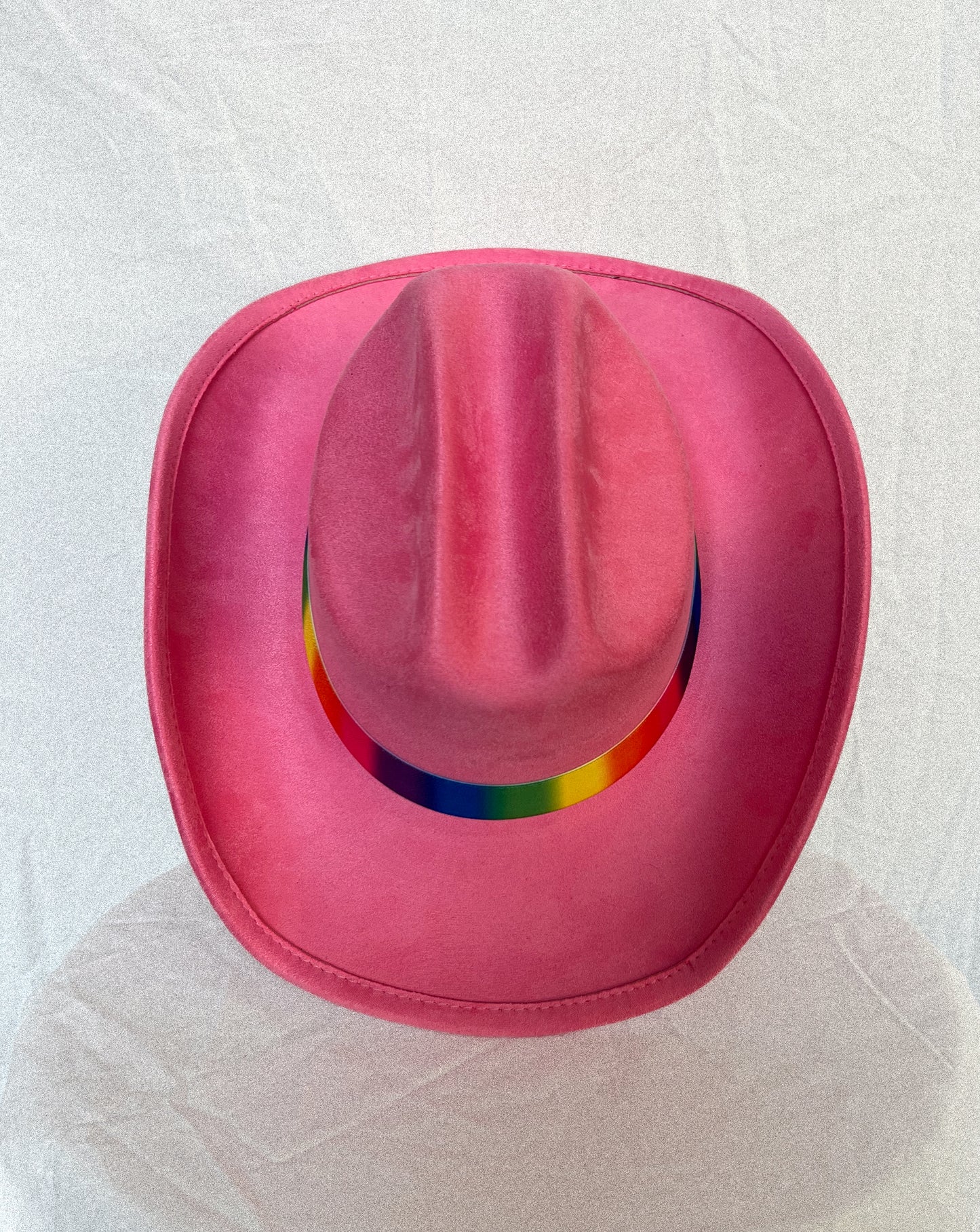 PRIDE Rainbow Band Cowboy Hat (multiple colours available)