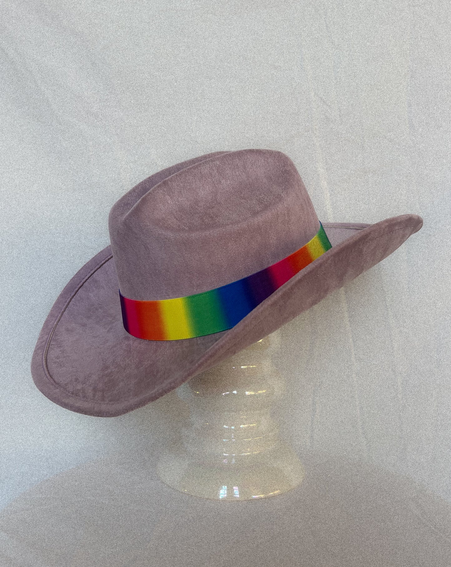 PRIDE Rainbow Band Cowboy Hat (multiple colours available)