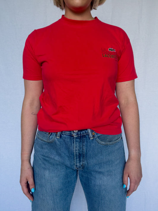 Embroidered Lacoste T-shirt