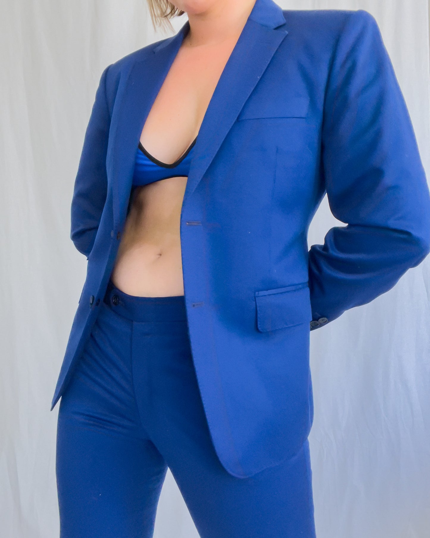 Royal Blue Pant Suit