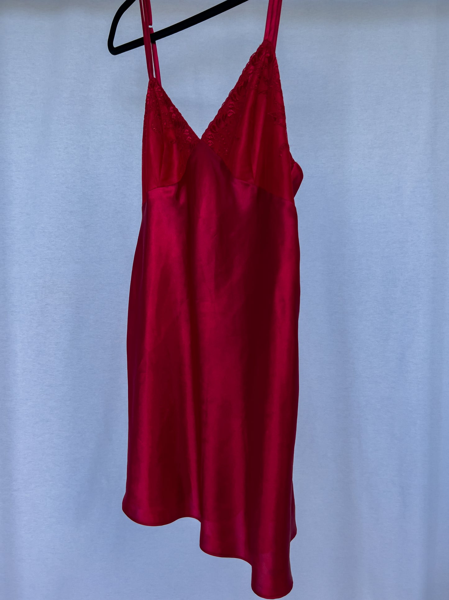 Red Slip Dress