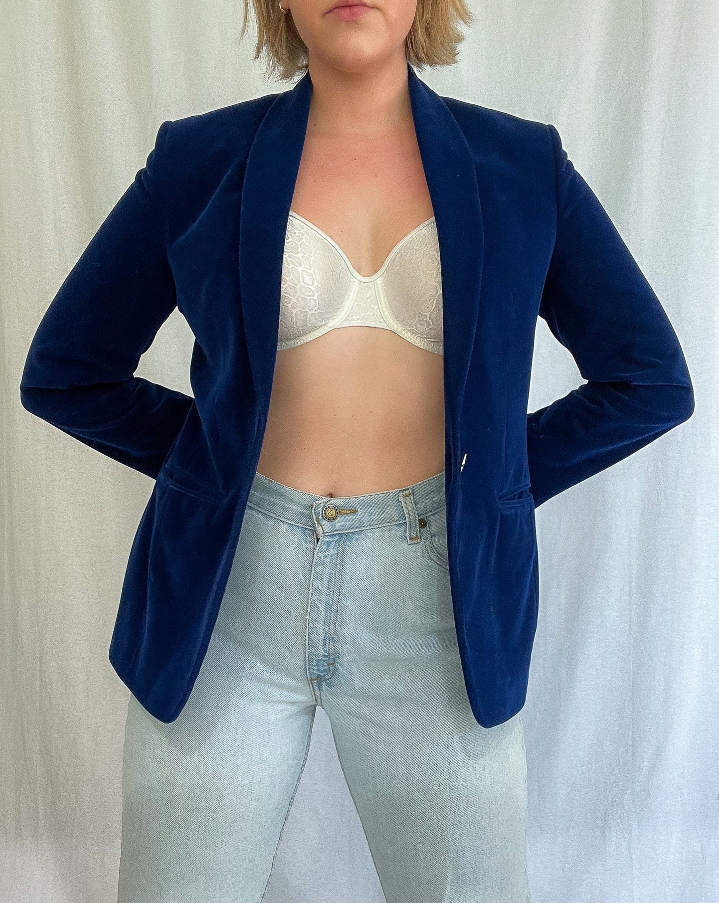 Vintage Velvet Blazer