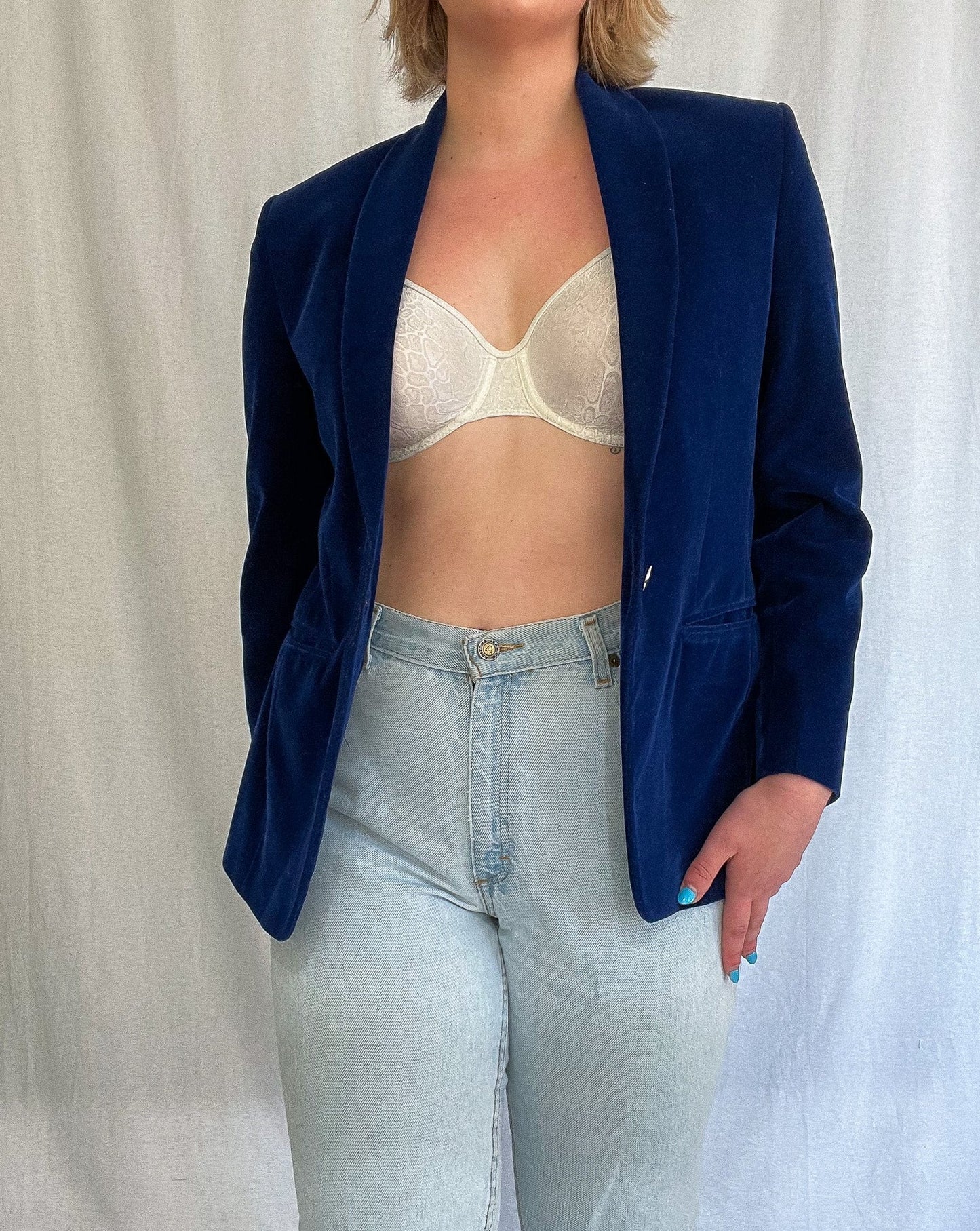 Vintage Velvet Blazer