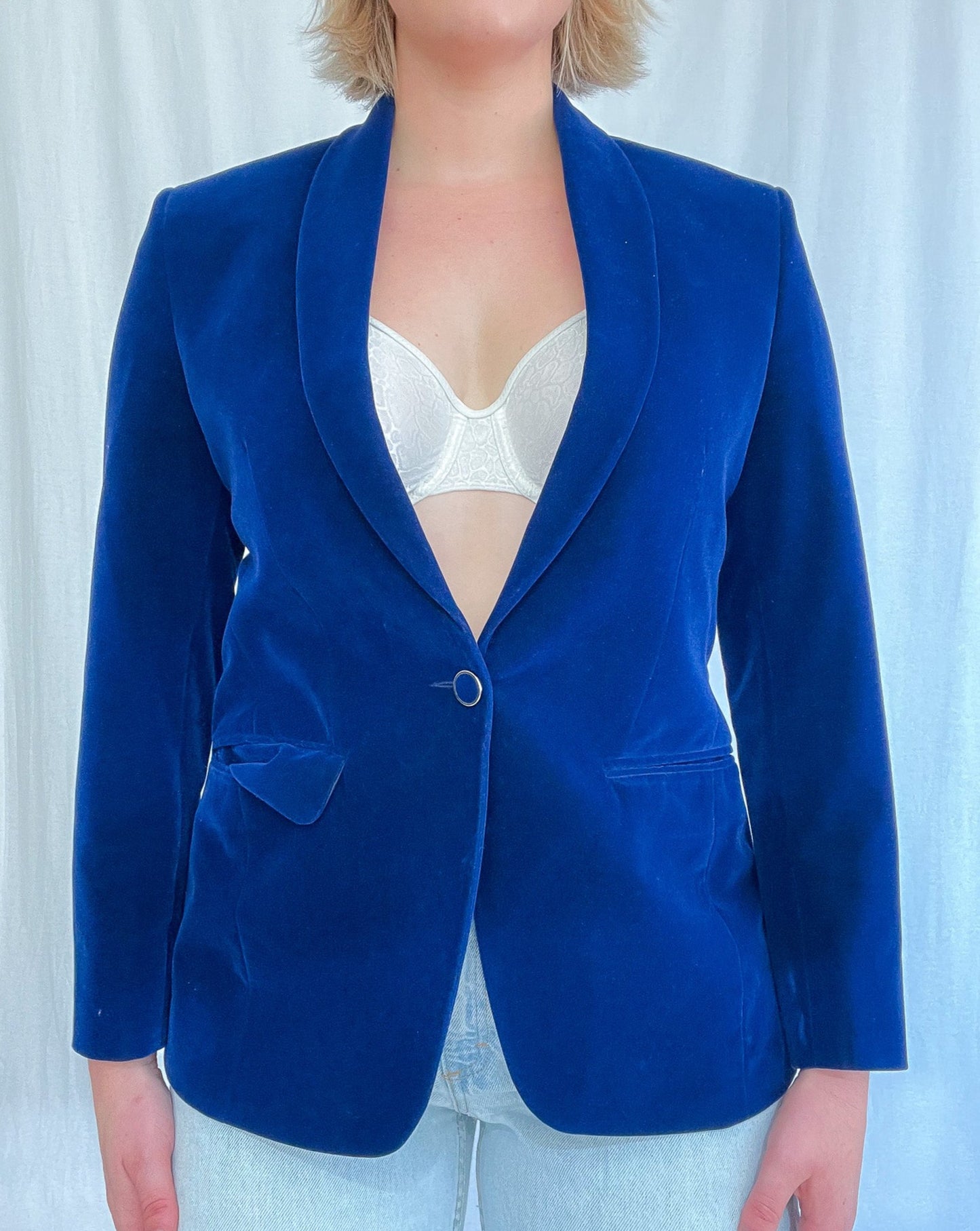Vintage Velvet Blazer