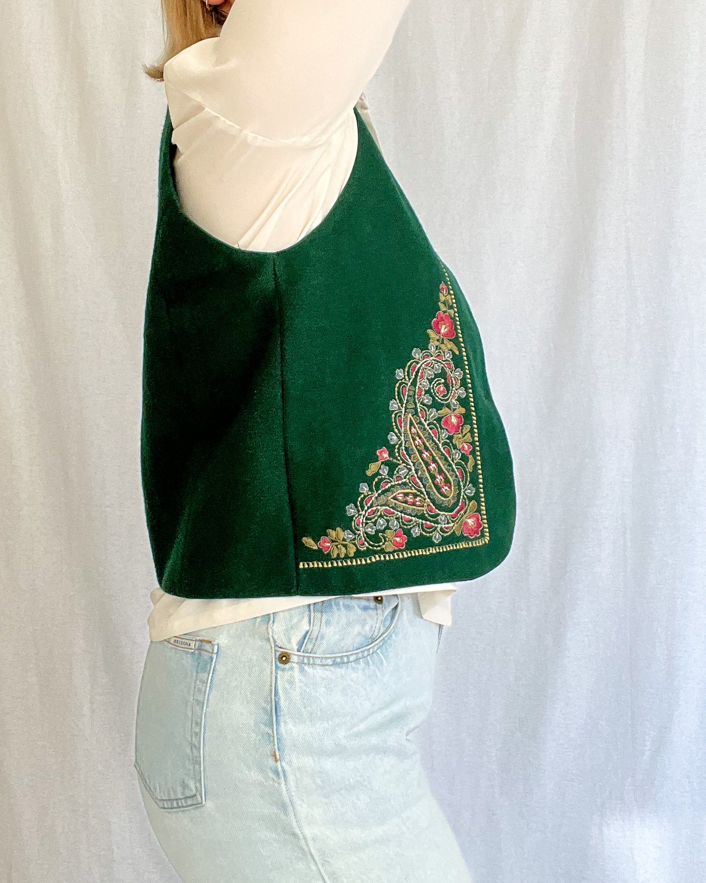 Vintage Embroidered Vest