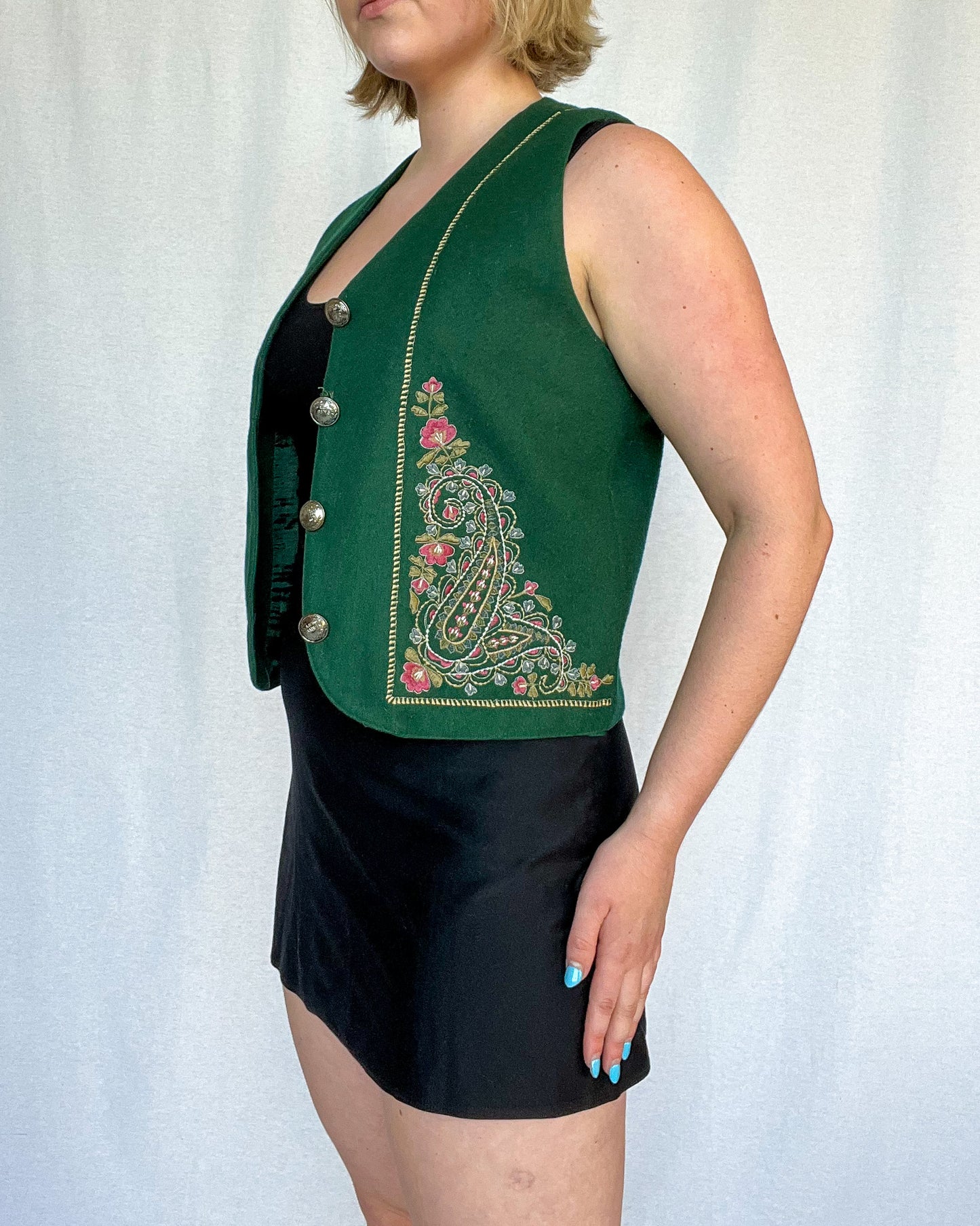 Vintage Embroidered Vest