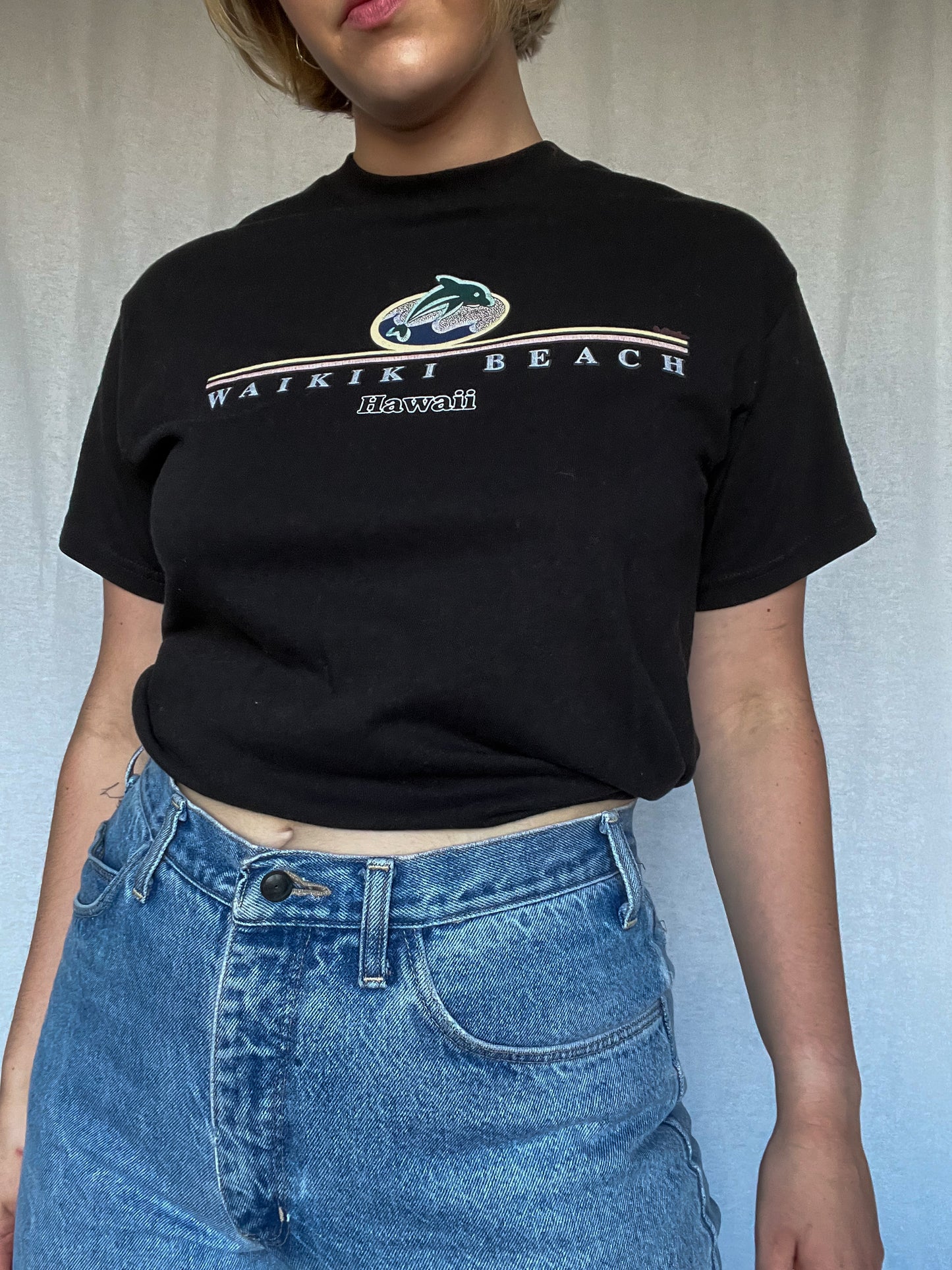 Retro Waikiki Beach T-shirt
