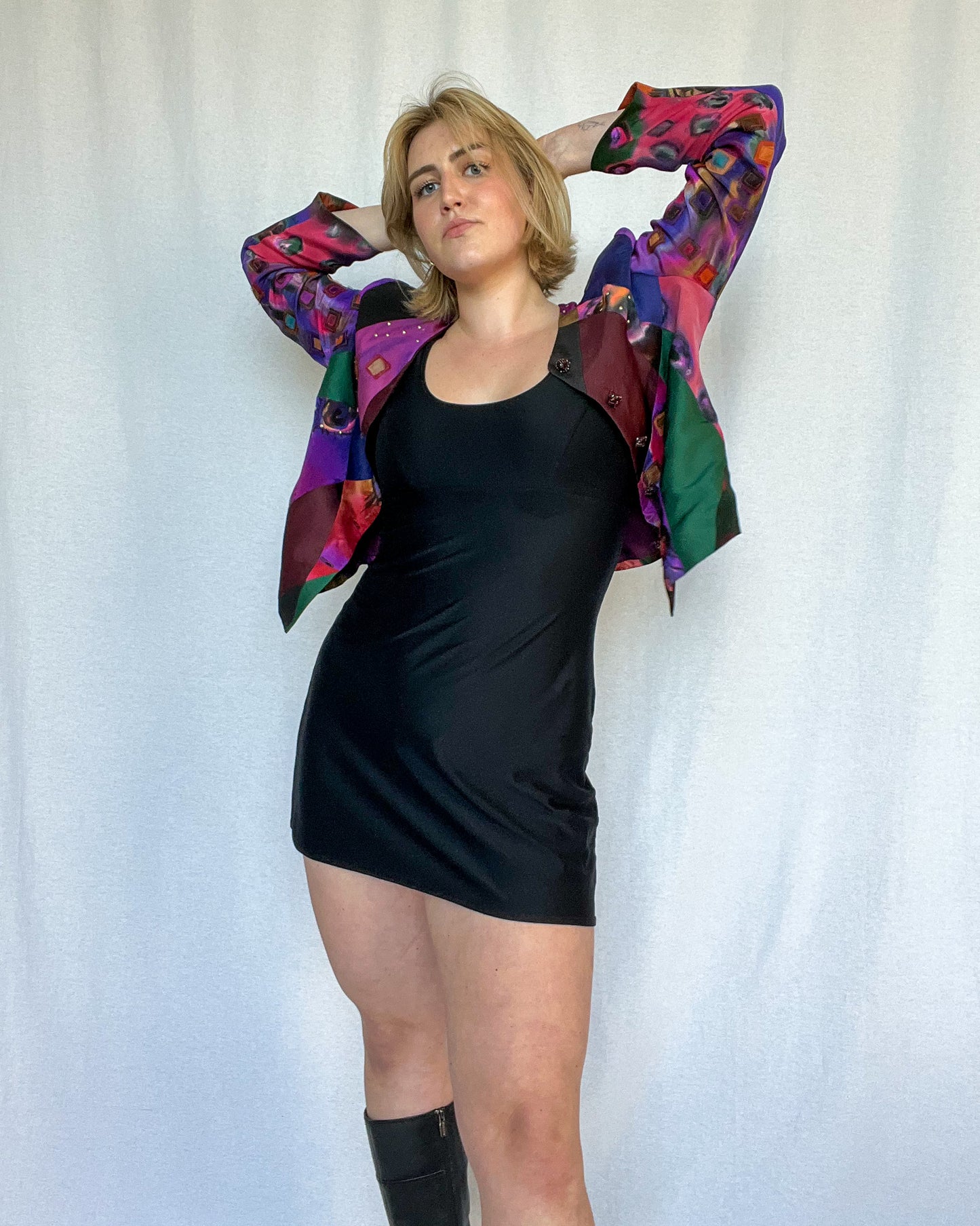 Vintage Collarless Jacket