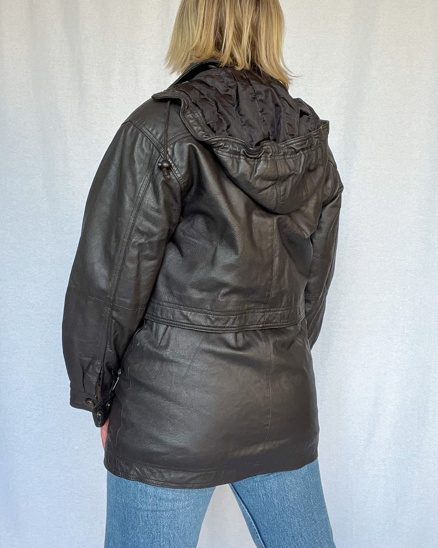 Vintage Leather Coat