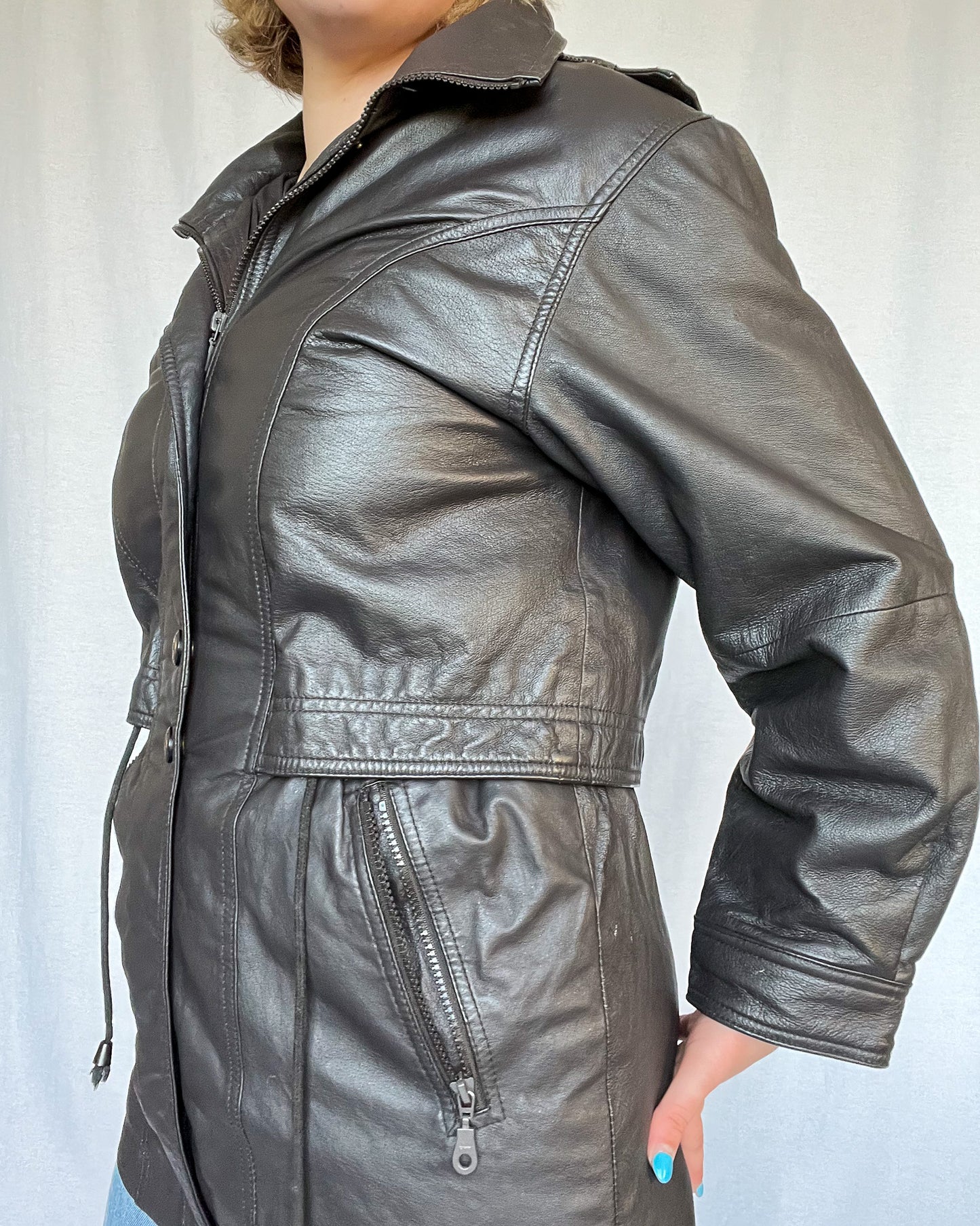 Vintage Leather Coat