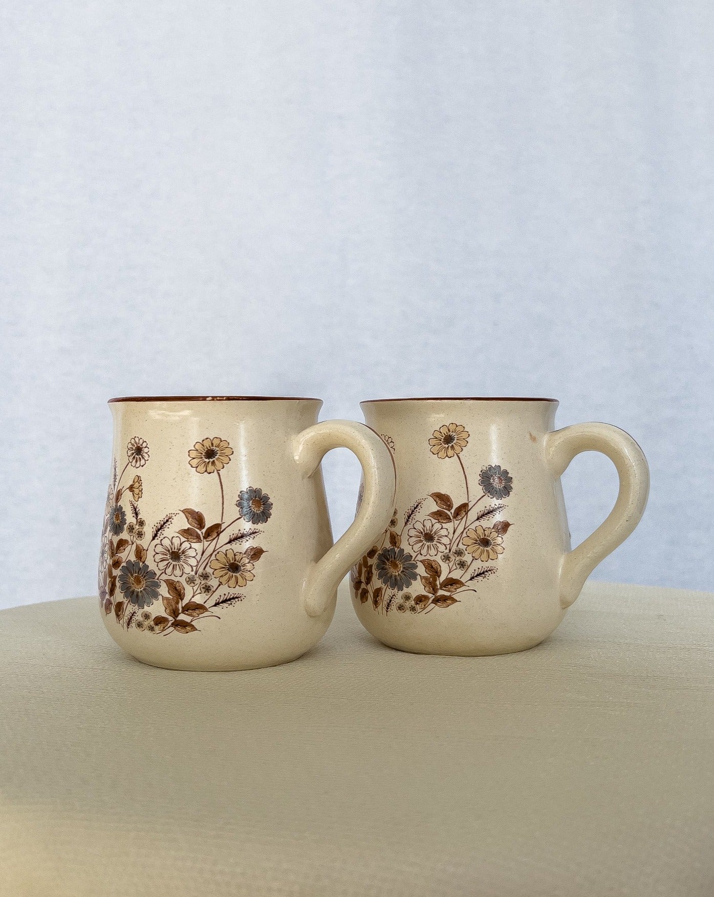 Retro Mug Set of 2